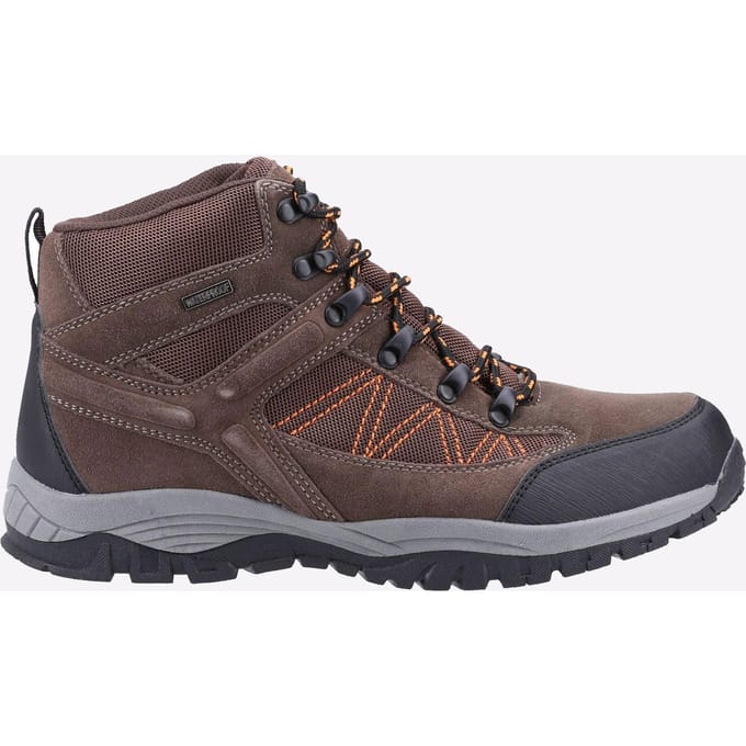 Cotswold Maisemore Suède Heren Wandelschoenen In Het Bruin