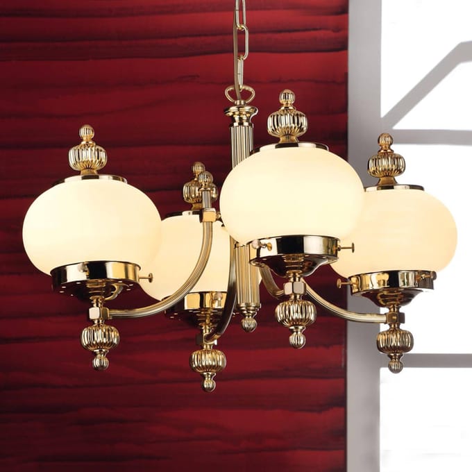 ORION Kroonluchter Ophelia, 4-lamps