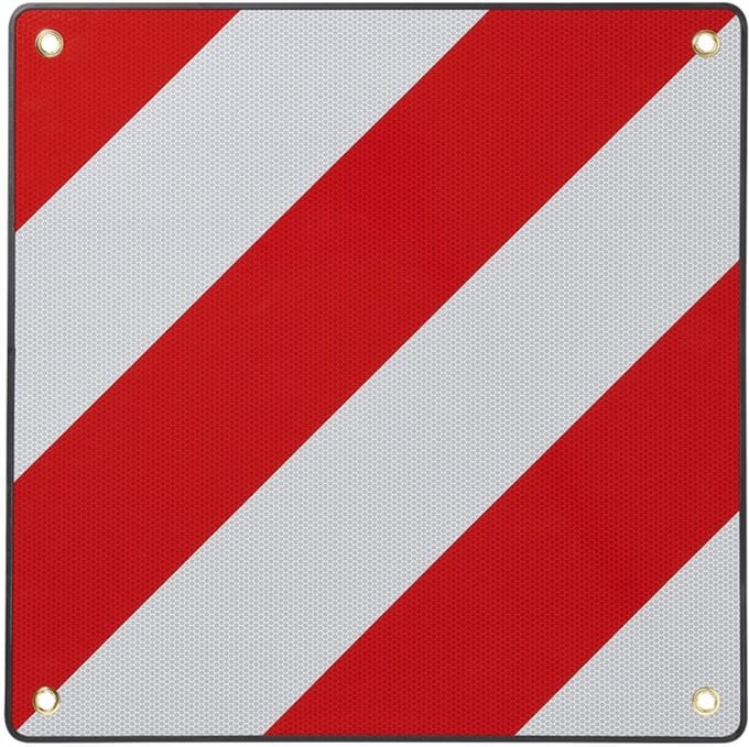 ProPlus Markeringsbord - Aluminium - Reflecterend - 50 x 50 cm - Rood-Wit