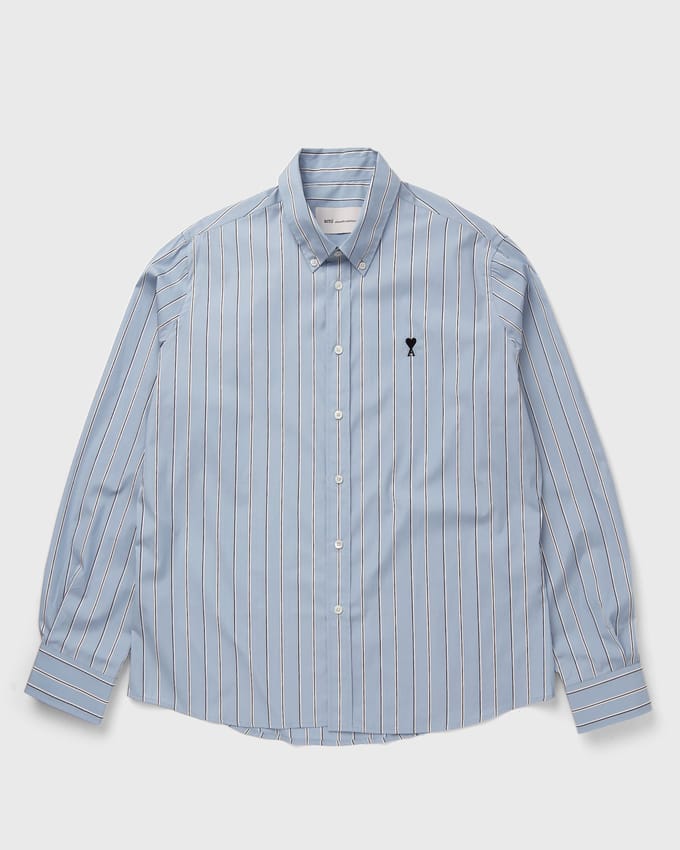 CONTRASTED AMI DE COEUR BUTTON DOWN COLLAR CLASSIC FIT SHIRT