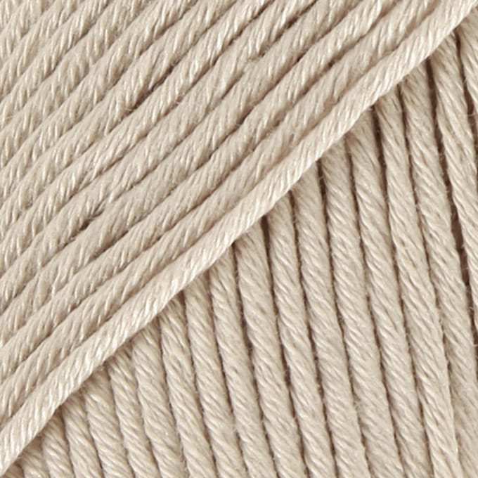 DROPS Muskat Uni Colour - 61 lichtbeige - Katoen Garen