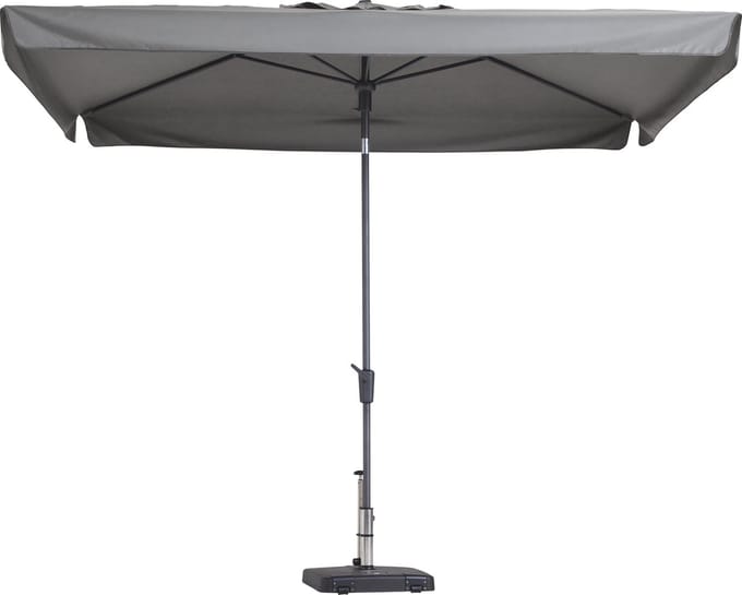 Madison Parasol Delos Luxe Light Grey 200 x 300 cm