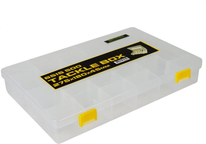 Spro Tackle Box - Viskoffer - 27.5x18x4.5 cm - Transparant