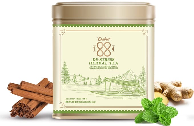 Dabur 1884 Kruidenthee Anti-Stress 50 g