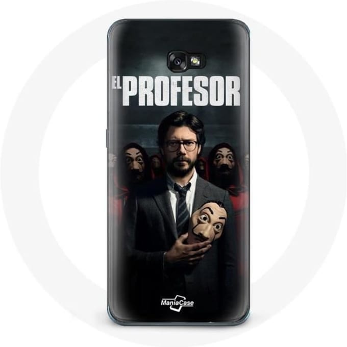 Coque - La Casa De Papel - Samsung Galaxy A3 2017 - Souple - Noir - Protection