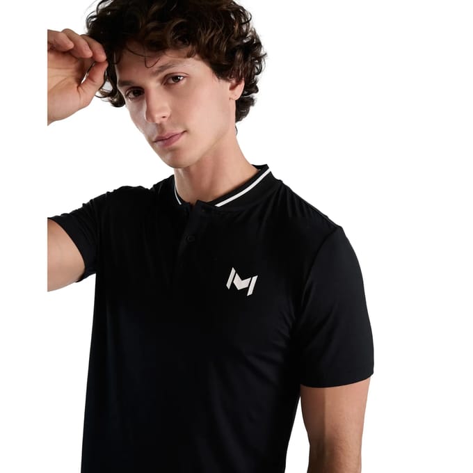 Polo met Mandarin kraag dames Mouratoglou Apparel