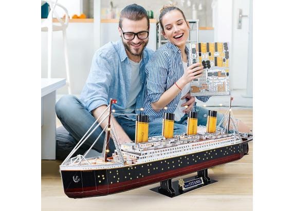Cubic Fun - 3D Puzzel Titanic LED (2010328)