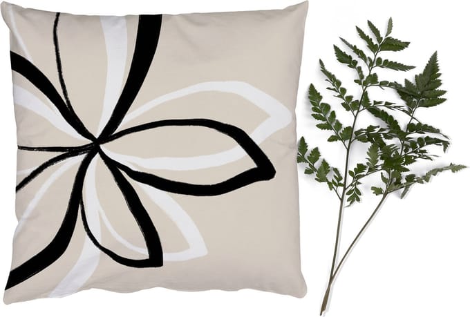 Sierkussens - Kussentjes Woonkamer - 60x60 cm - Bloemen - Abstract - Minimalisme