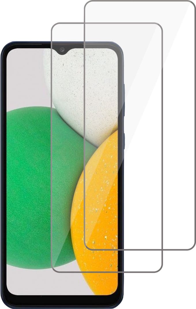 2x Geschikt voor Samsung A03 Core Screenprotector - Geschikt voor Samsung A03 Core Beschermglas Screen Protector 9H Glas