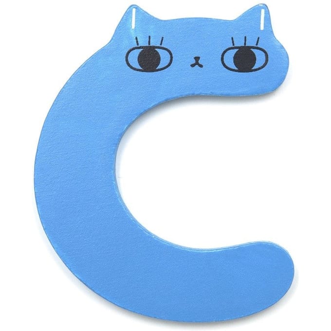 Petit Monkey houten letter C