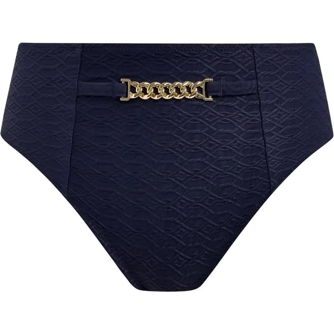Fantasie - Azores Hoog Bikini Broekje Midnight - maat S - Blauw