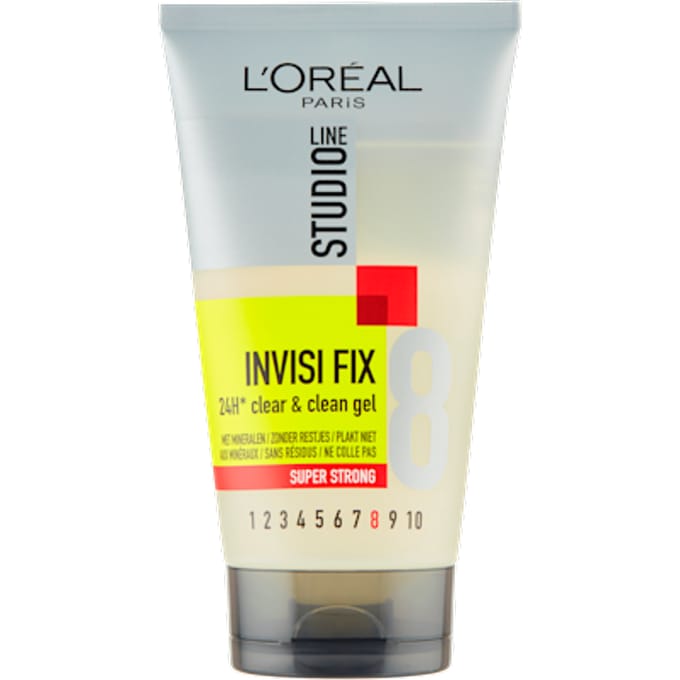 L'Oréal Paris Studio Line Invisi Fix 24h Clear & Clean - Super Sterke Fixatie Haargel - 150 ml