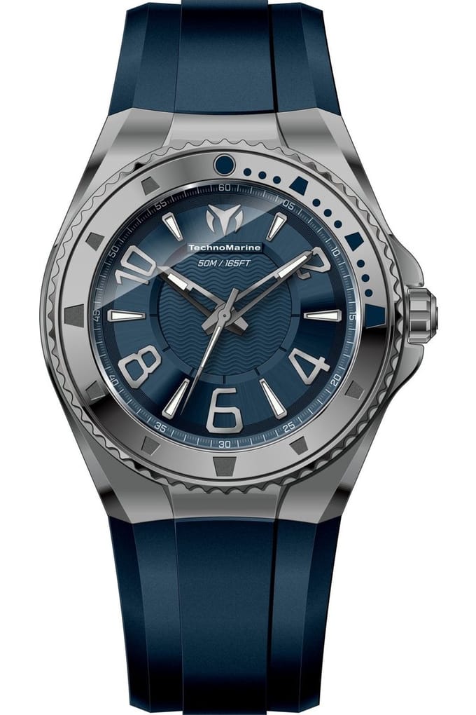 TechnoMarine Lusso Mare TM-225024 Heren Quartz Horloge - 44 mm