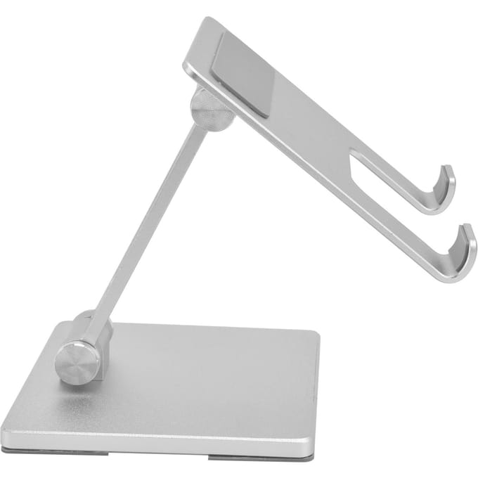 Verstelbare Tablethouder Opvouwbare Desktop Tablethouder Mobiele Telefoonstandaard voor Huawei Telefoon Zilver gray