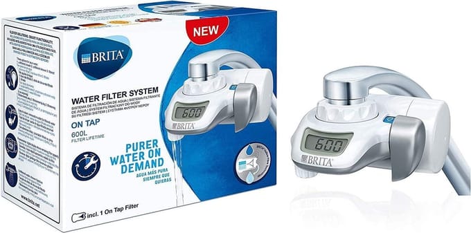 Brita ON TAP Pro V-MF - Filtersysteem - 600L - Drie Stroomopties - Digitaal Display