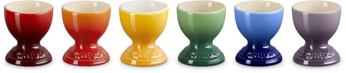 Le Creuset Vancouver Eierdopjes Regenboog Kleuren Set Van 6