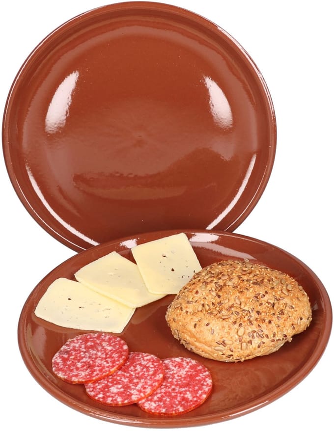 Set van 2 kleiborden Bord 29cm - 99529