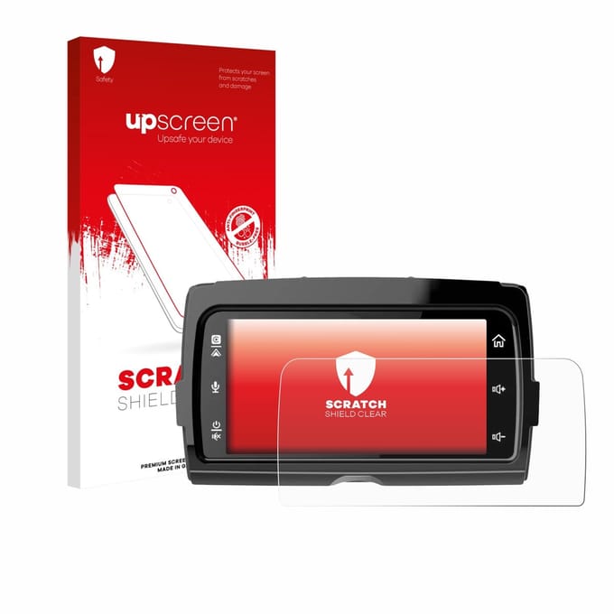 upscreen - Screenprotector voor Harley Davidson Soundstream Reserve WHD14+ - Folie Beschermfolie transparant