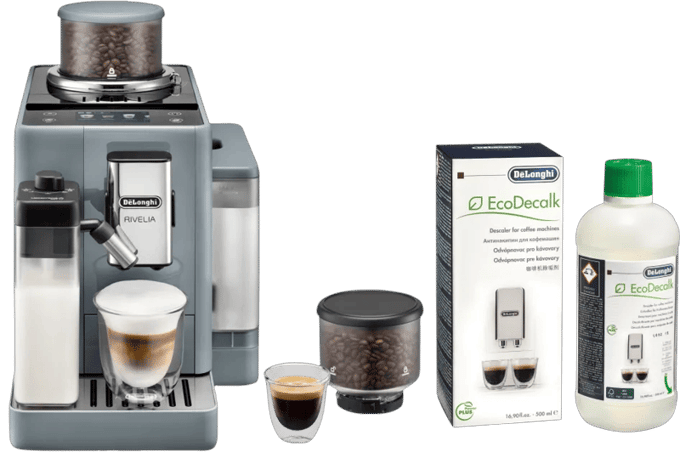 De'Longhi Rivelia EXAM440.55.G + Ontkalker