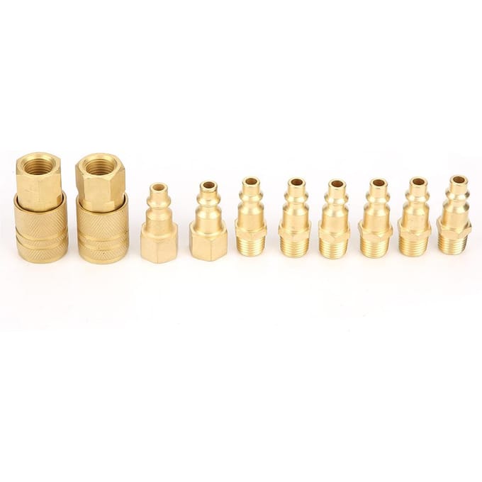 10 stuks 1/4 NPT Accessoire Slang voor Luchtcompressor Snelkoppeling Gereedschap