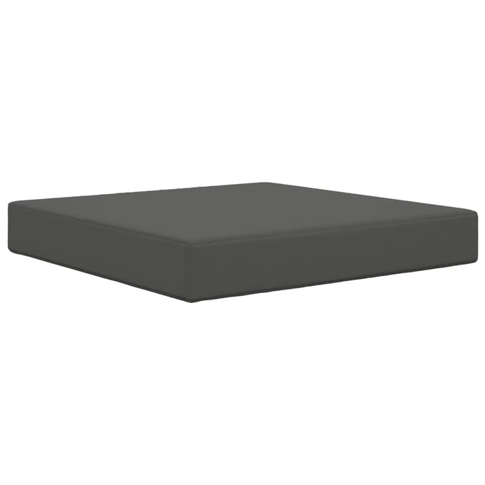 vidaXL - Buitenbankkussen - Polyester - Antraciet - 60 - x - 60 - cm