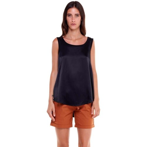 Top Leone 1947 Woman Tank Black Boring