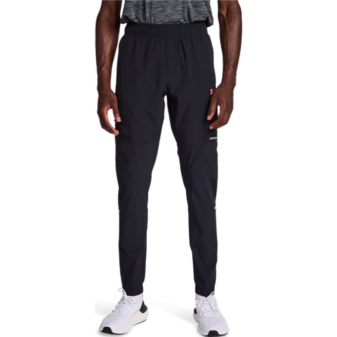 Under Armour Utility Woven Broeken Heren - Zwart - Maat S - Poly Woven