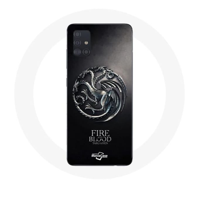 Case voor Samsung Galaxy A71 Game Of Thrones Targaryen van vuur en bloed