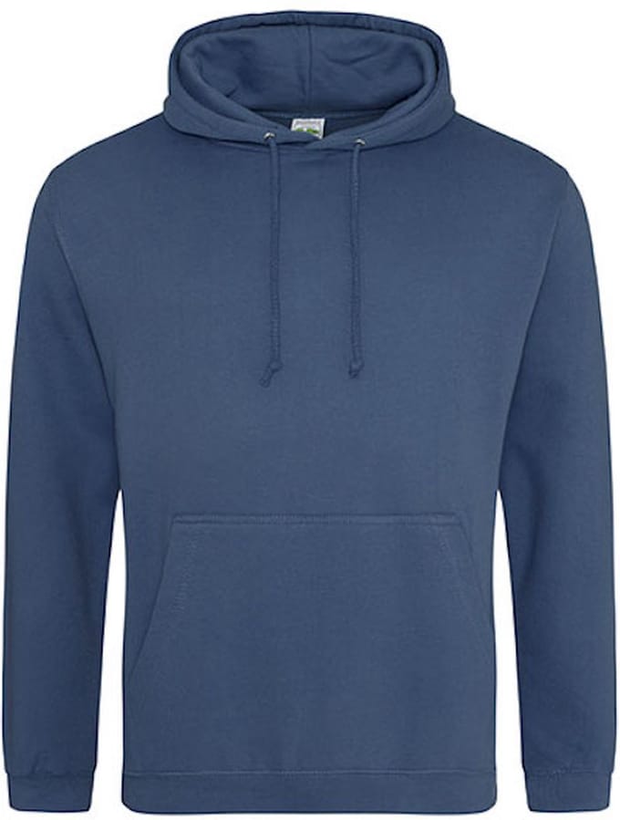 AWDis Just Hoods / Airforce Blue College Hoodie size S