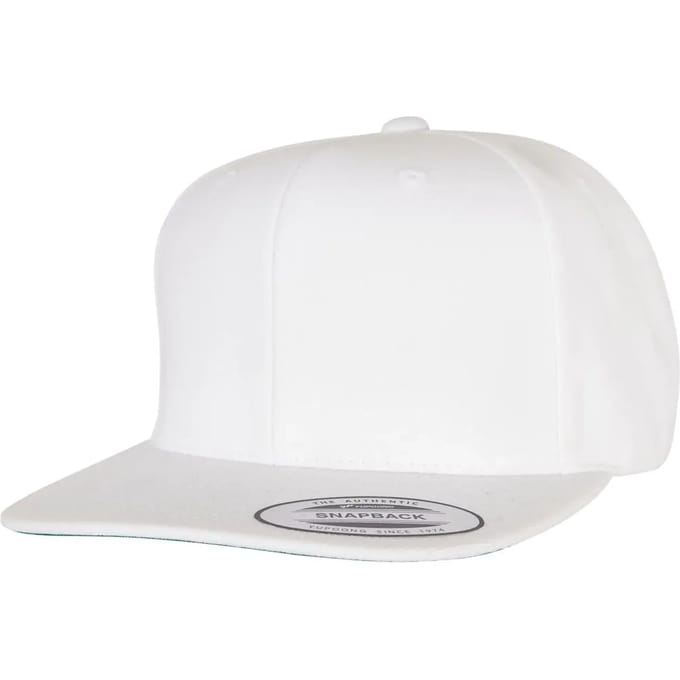Flexfit - Classic Snapback white one size Snapback Pet - Wit/Groen