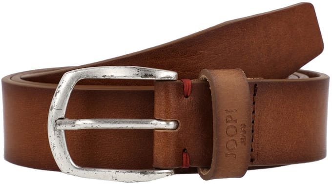Joop! Jeans Riem Leder - Jongens - 100 cm - sandalwood