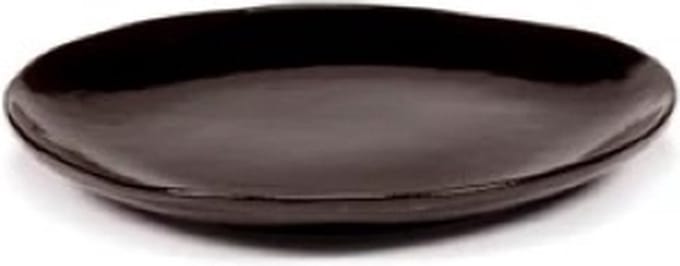 Serax Marie Michielssen La Mère plat bord D18cm ebony