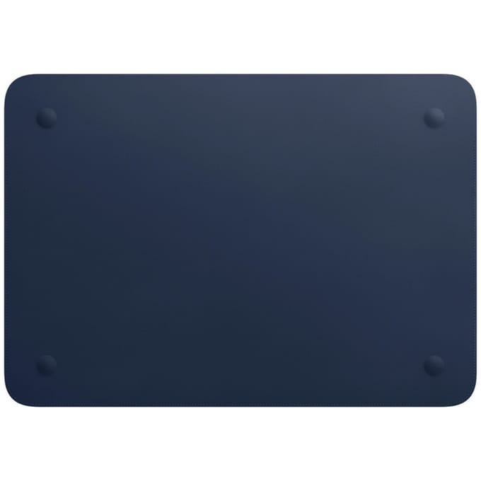 Leather Sleeve voor de Apple MacBook Pro 16 inch - Midnight Blue