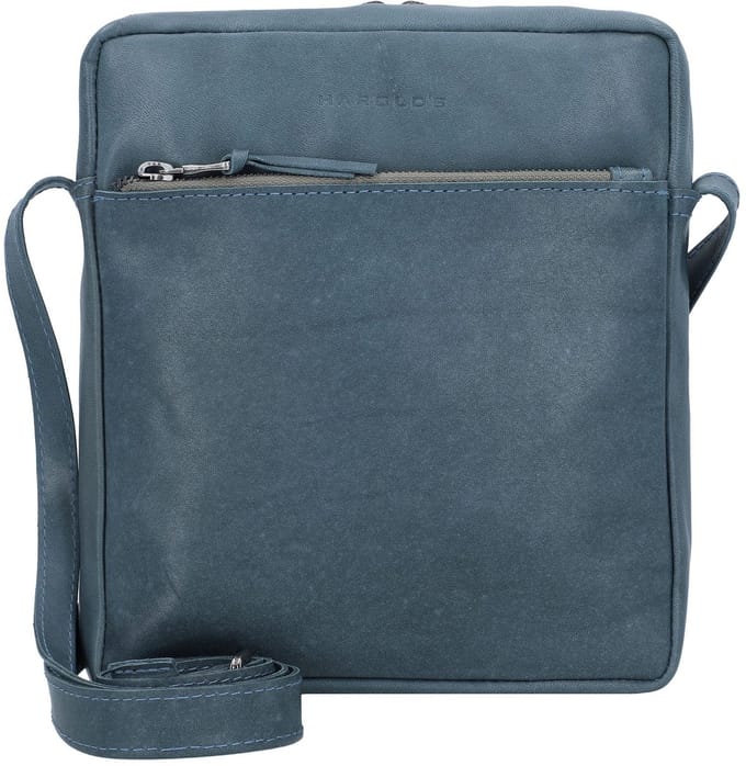 Harold's Bague Schoudertas Leer 19 cm - Dames - blau