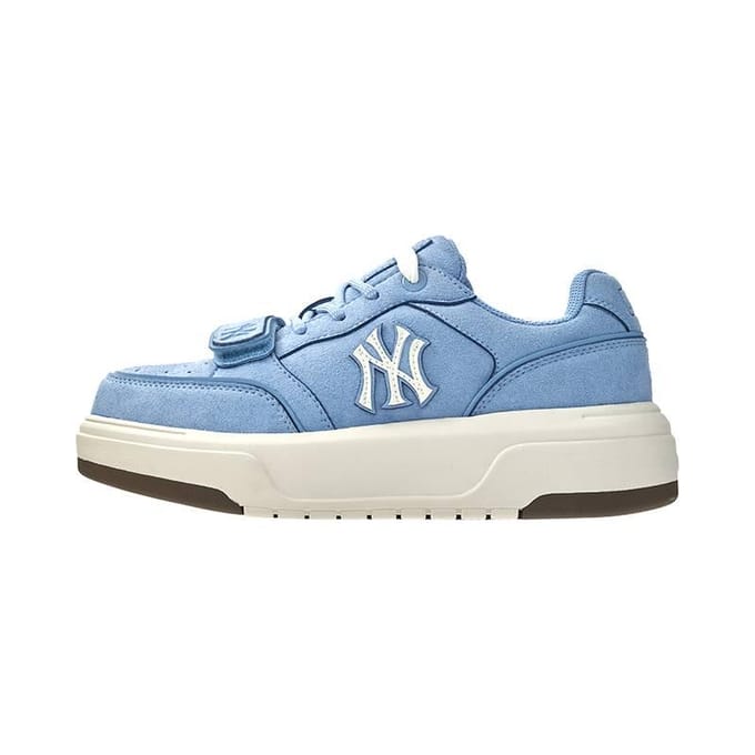 Baskets Lacets MLB Rétro Semelle Épaisse Bloc de Couleur Unisexes 3ASXP015N-50BLS 38 gray