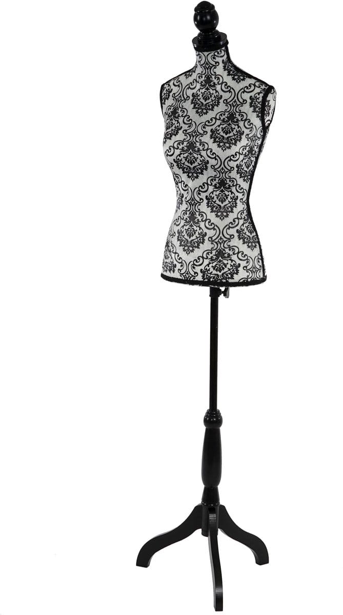 Paspop T220, vrouwelijke paspop torso, schuim ~ Barok