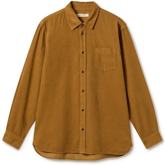 TWOTHIRDS Cook - Golden Brown Größe: S | Casual hemden Outlet | Herren | Braun