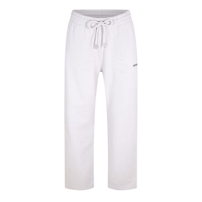 Off White Volwassen uniseks Pixel Sweatbroek (Steen/Zwart)