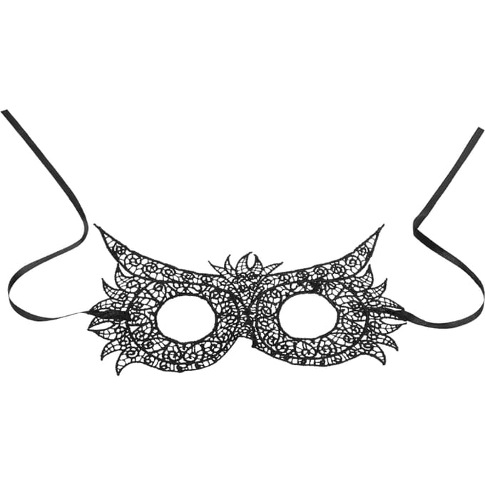 Elegante masker in uilenontwerp
