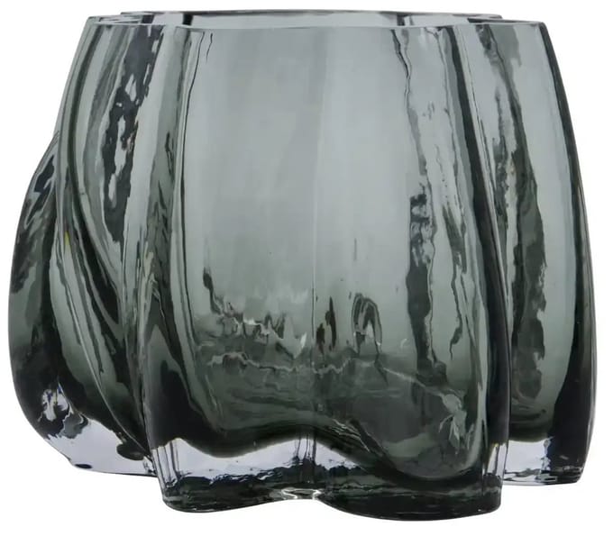 House Doctor Sfeerlicht Curva gerookt grijs glas 15cm