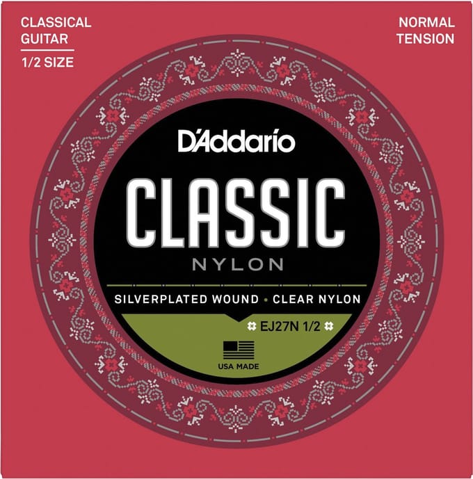 D'Addario EJ27N 1/2 Klassieke Gitaarsnaren 1/2e Model - Normale Spanning