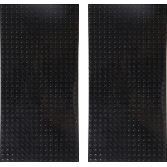 2 stuks 16x32 Werkt Met Klassieke Bouwsteen Accessoires Bord Deel 2pcs 16x32 zwart