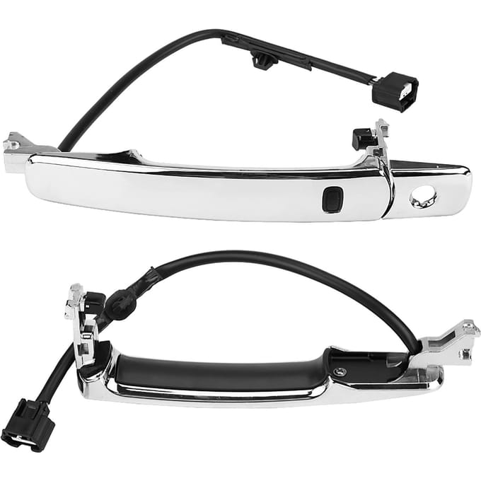 Chrome Voor Links Buiten Deurklink Smart Entry voor Nissan Rogue 20102013 80640CA012 white