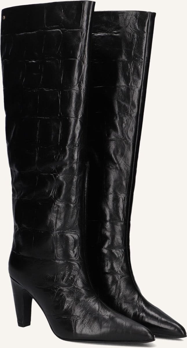 Bronx Low-jadey Laarzen - Leer - Dames - Zwart - Maat 41