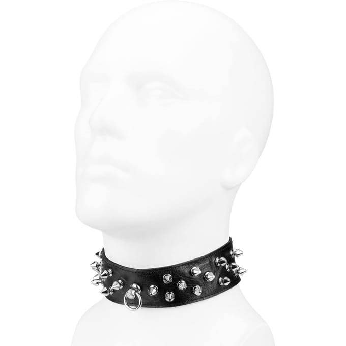 Rimba - Collar Met Studs - 4 cm Breed