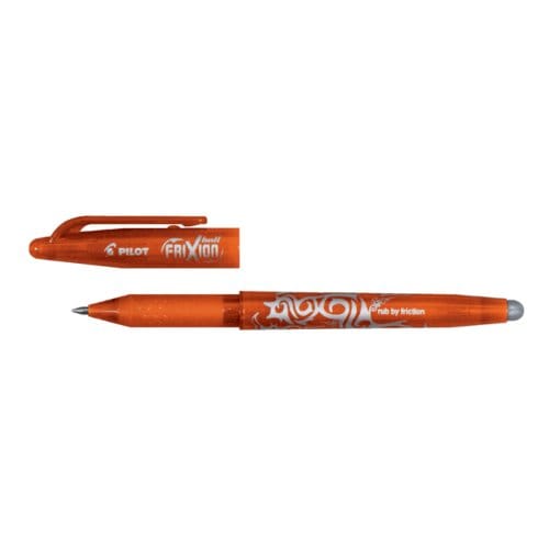 Frixion roller ball pen - uitgumbaar - 0,7 mm - oranje