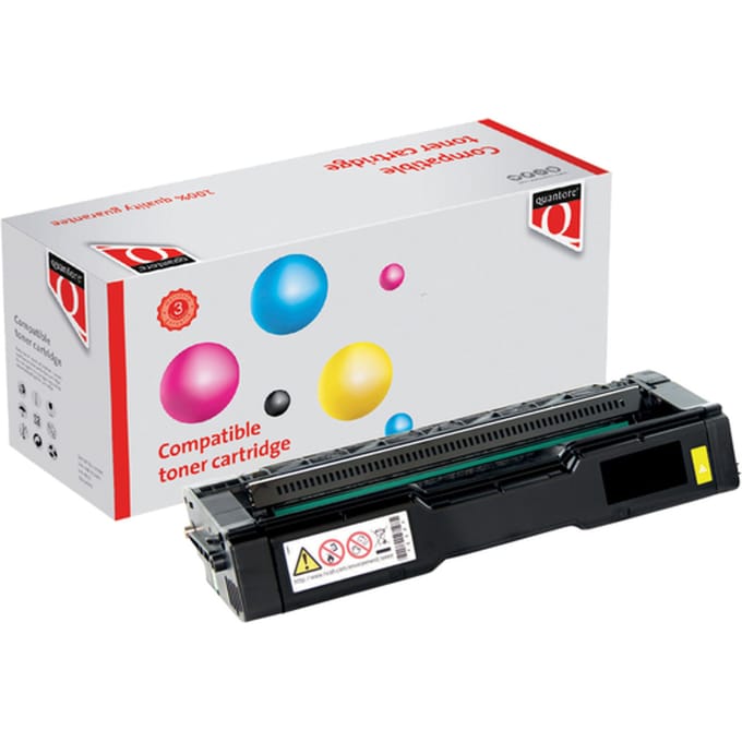 Toner Quantore alternatief tbv Ricoh 407902 geel