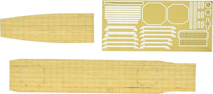 Houten Dek Afdichting voor Japanse Marine Vliegdekschip - 1/700 Scale