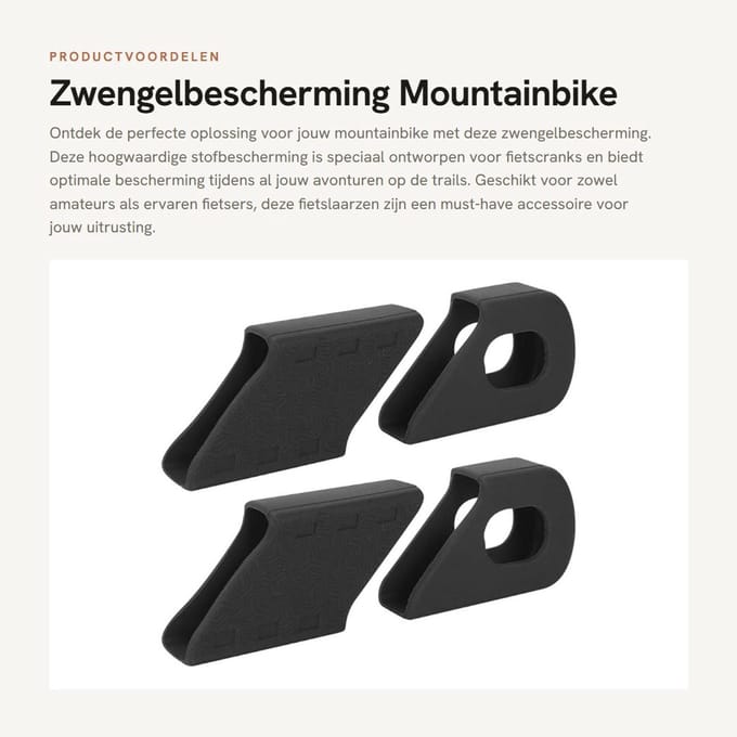 Dailygoods- Zwengelbescherming - Slijtagebestendig - Stofbescherming