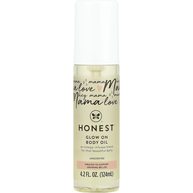 Glow On Lichaamsolie, Geurloos, 124 ml (4.2 fl oz) beige